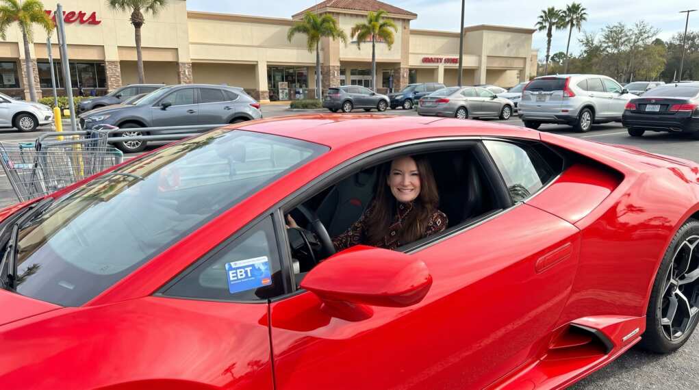 They’re Driving Lamborghinis to Pick Up Their Food Stamps — And Democrat States Don’t Want You to Know